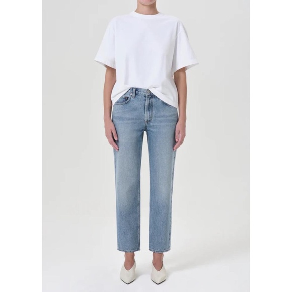 AGOLDE Valen Mid-Rise Straight Jeans - Picture 11 of 11